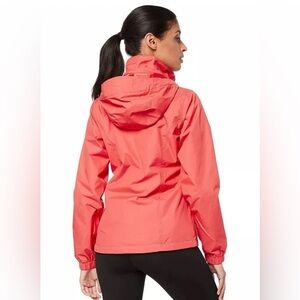 The North Face Women’s Coral Pink Rain Jacket Windbreaker Size Small, Outdoors